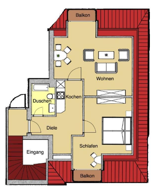 Ferienwohnanlage Duenenhaus Apartment *